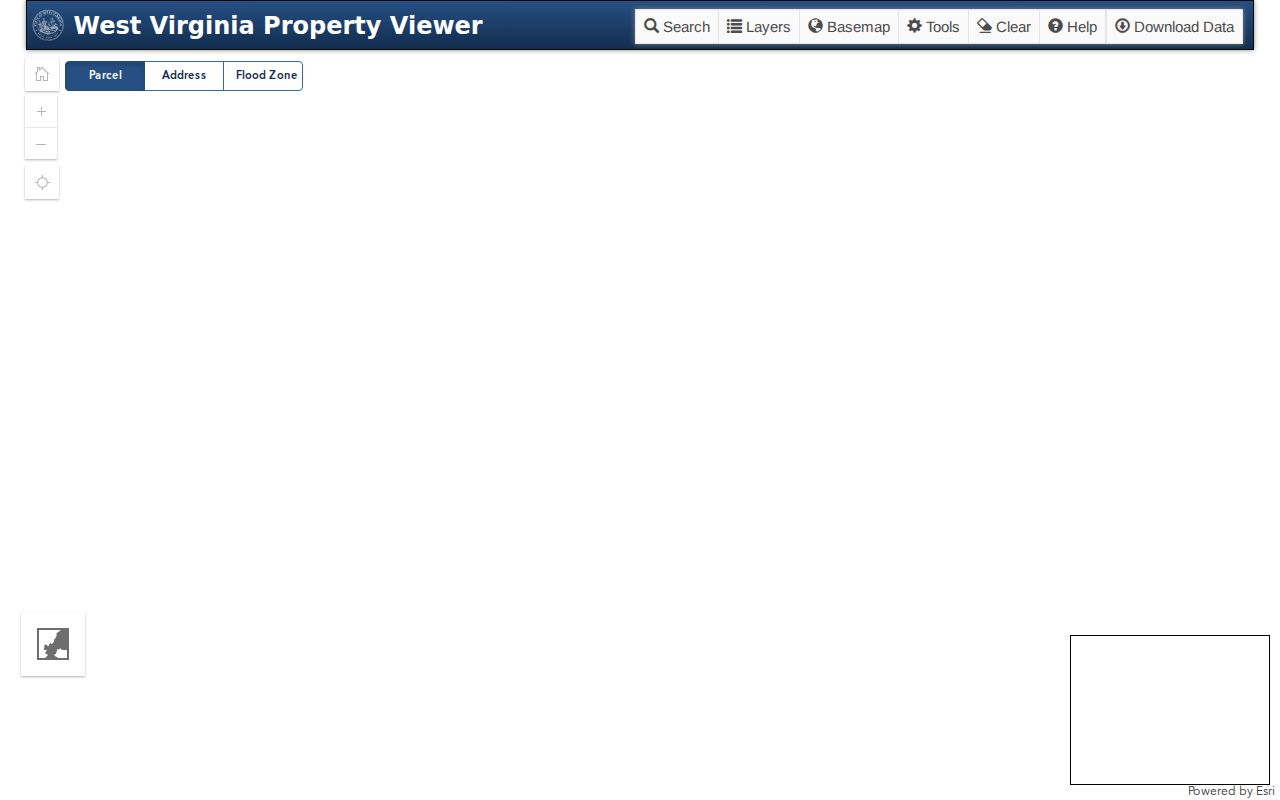 WV Property Viewer used to compare Princeton ZIP results with Mercer parcels
